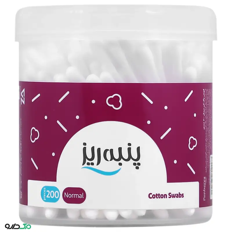 گوش پاک کن گرد نرمال پنبه ریز